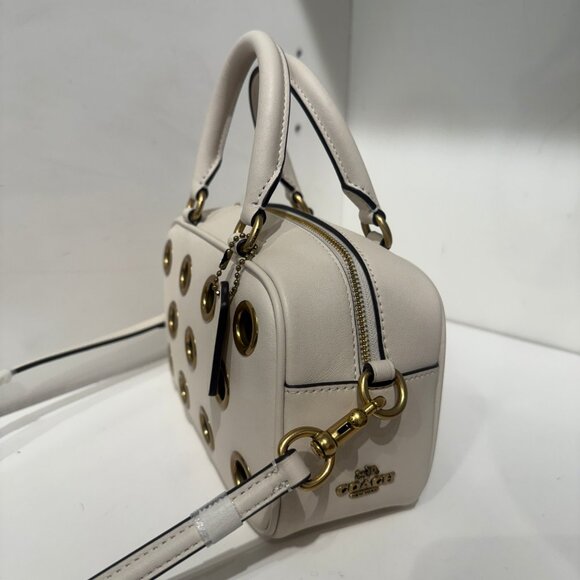 coach Satchel Crossbody Bag With Grommets cy747 - Picture 4 of 8